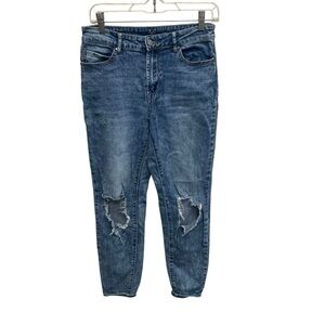 Versace 19-69 Women's Abbigliamento Sportivo Milano Italia distressed Jeans 26